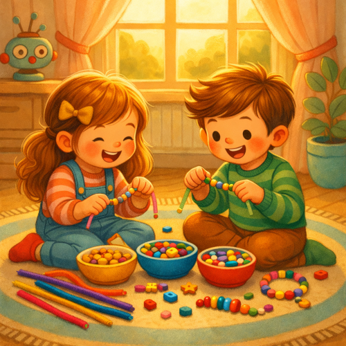 1 einfacher Basteltrick, der die Feinmotorik deines Kindes stärkt