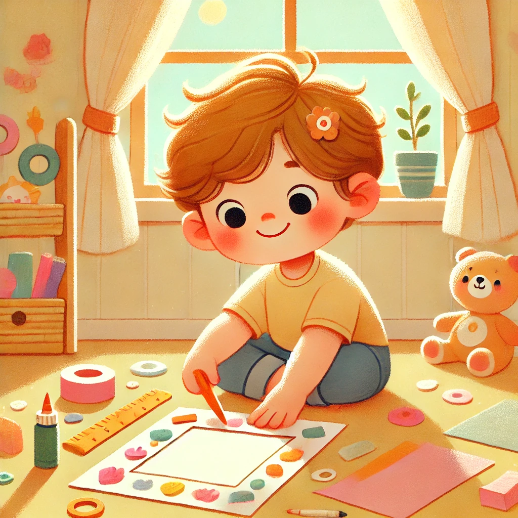 1 kreative Bastelidee, die spielerisch die Feinmotorik stärkt