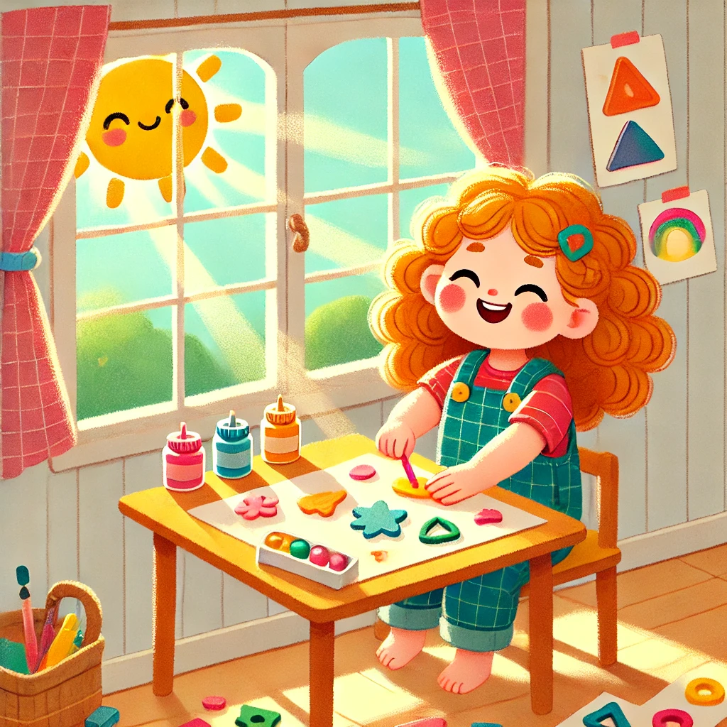 Kleben, drücken, lernen: Bastelspaß mit Moosgummi für kleine Hände