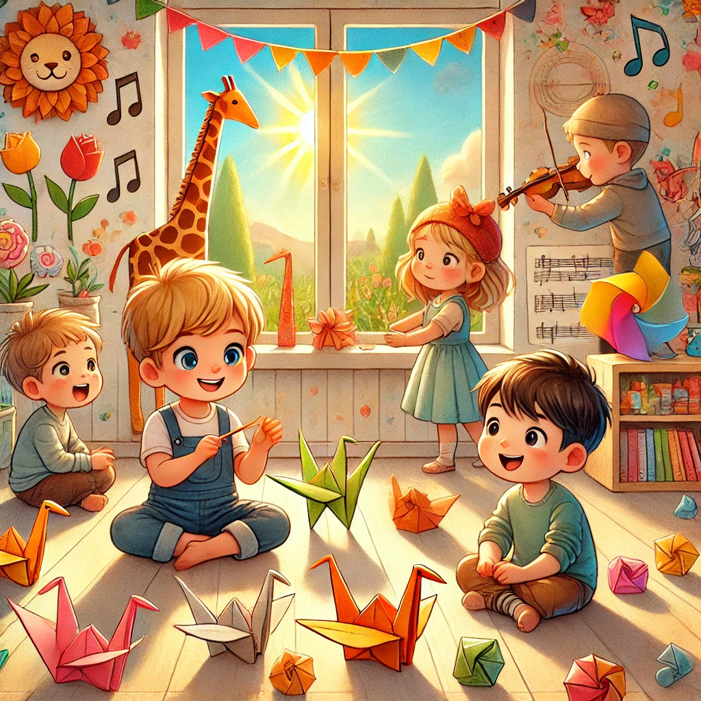 Origami & Feinmotorik: Kreatives Falten für kleine Hände