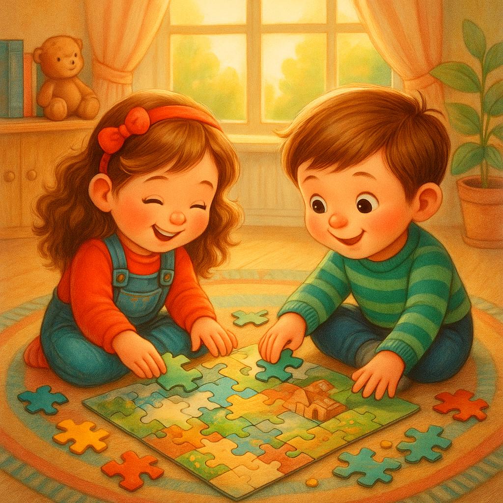 1 Puzzle-Trick, der die Feinmotorik deines Kindes verbessert