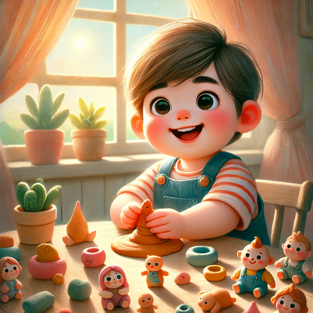 🎨 Figuren aus Modelliermasse formen – Kreativität & Feinmotorik vereint