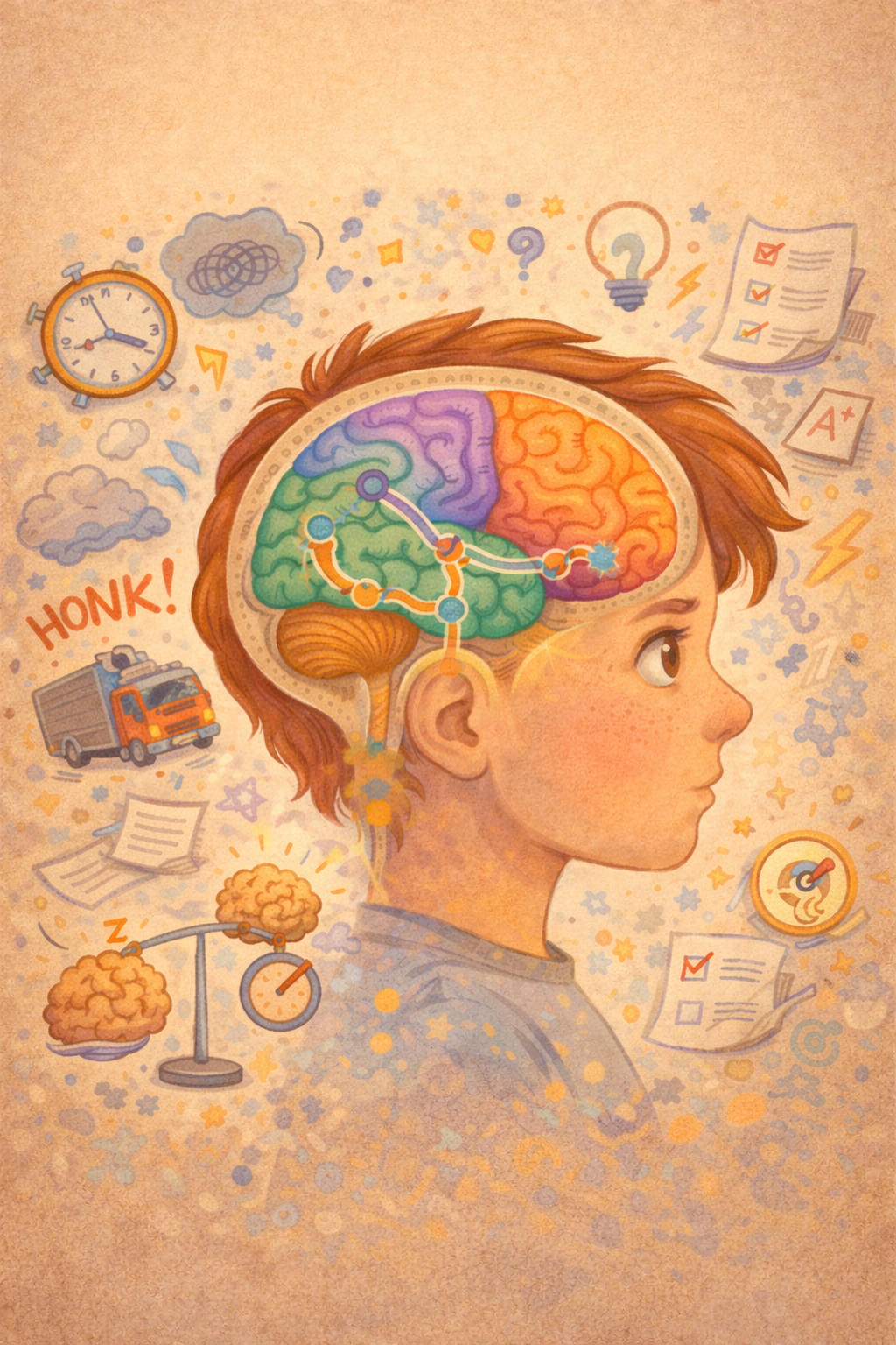 ADHS und Gehirnentwicklung: Was in Kopf und Nervensystem wirklich passiert