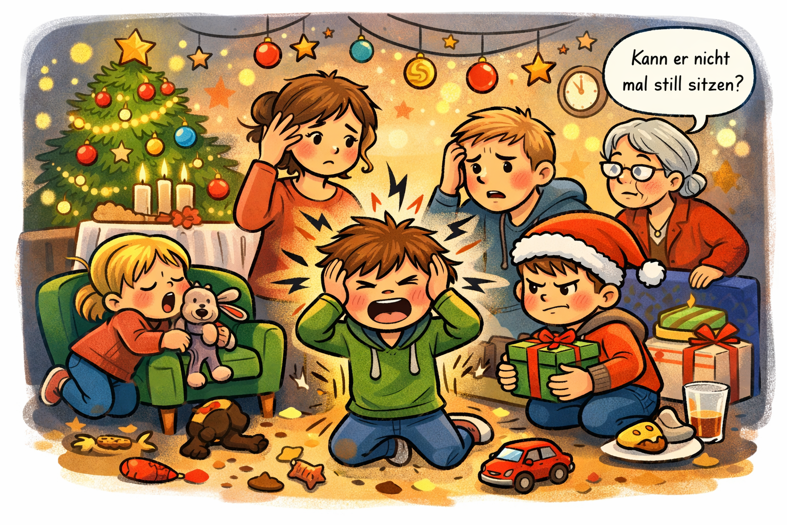 🎄 ADHS & Weihnachten – Wenn die schönste Zeit des Jahres zur größten Herausforderung wird