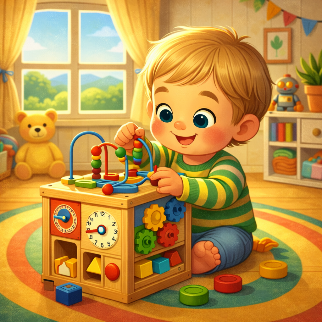 🧩 Motorikwürfel für Kleinkinder – sinnvolles Spielzeug oder schnell vergessen?